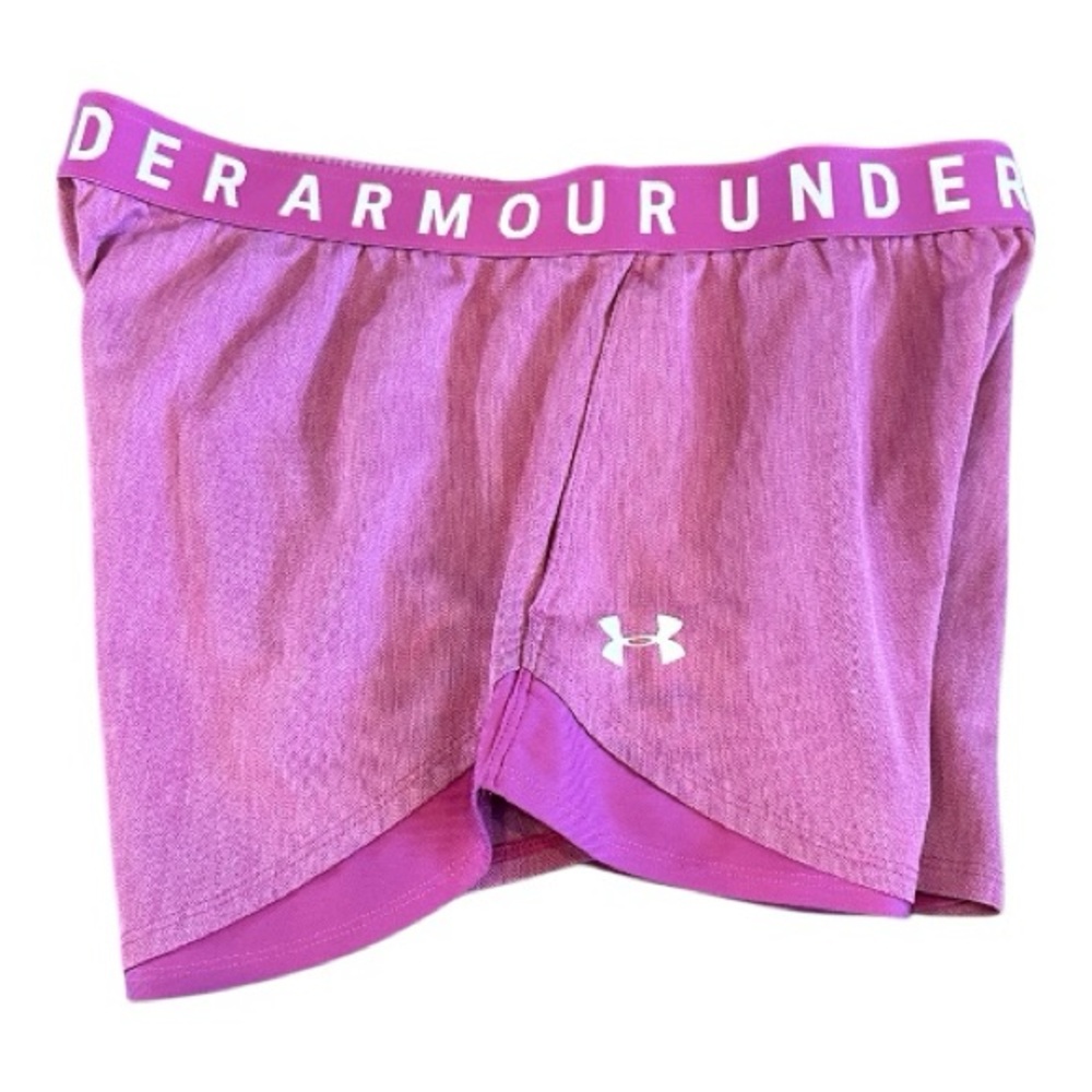 Under Armour Magenta Performance Shorts loose large pockets